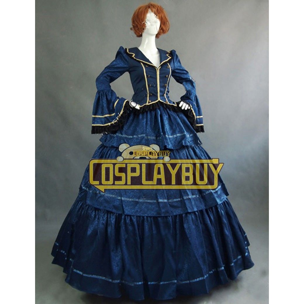 Victorian Lolita Civil War Evening Gothic Lolita Dress Gown Prom