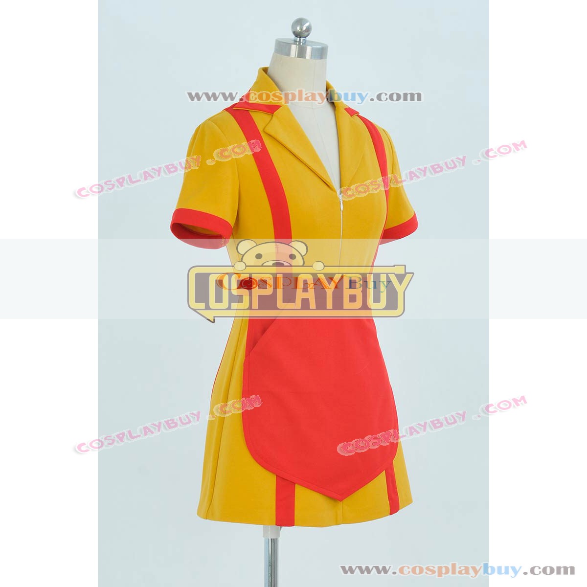 2 Broke Girls Max Black Caroline Wesbox 2 Broke Girls cosplay costume Max Black