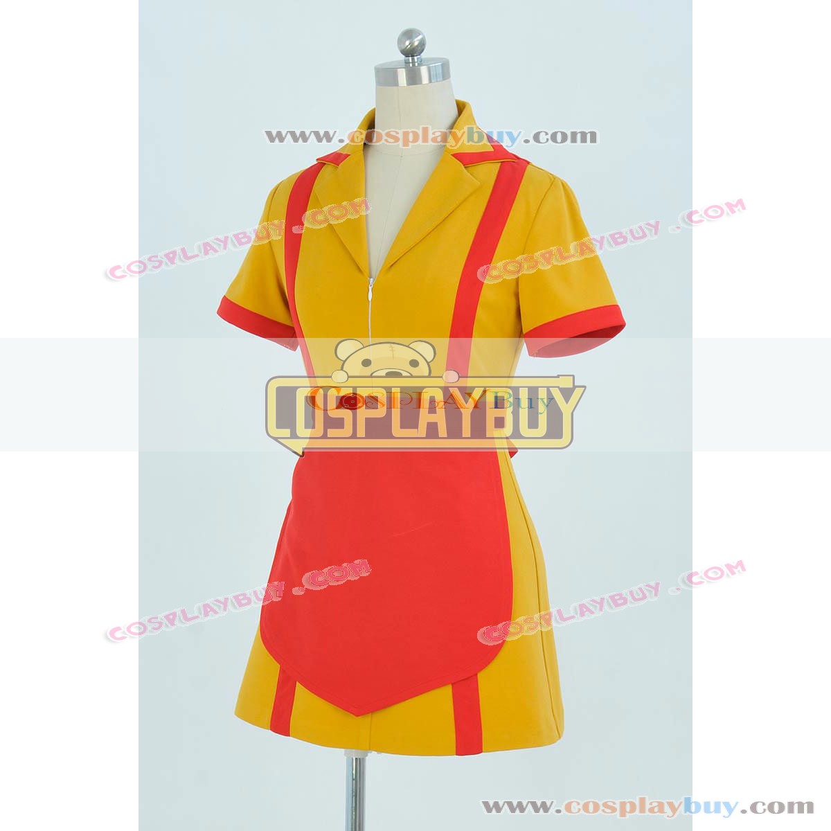 2 Broke Girls Max Black Caroline Wesbox 2 Broke Girls cosplay costume Max Black