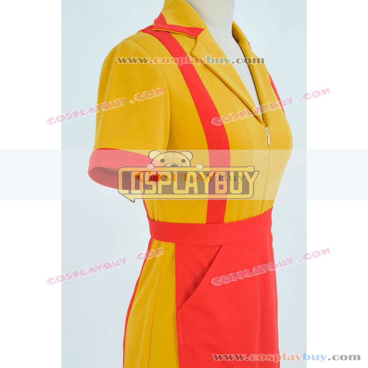 2 Broke Girls Max Black Caroline Wesbox 2 Broke Girls cosplay costume Max Black