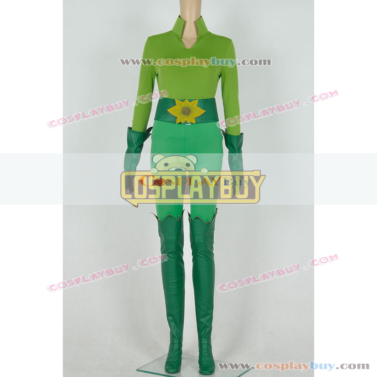 Batman And Robin Poison Ivy Cosplay Costume Green Uniform