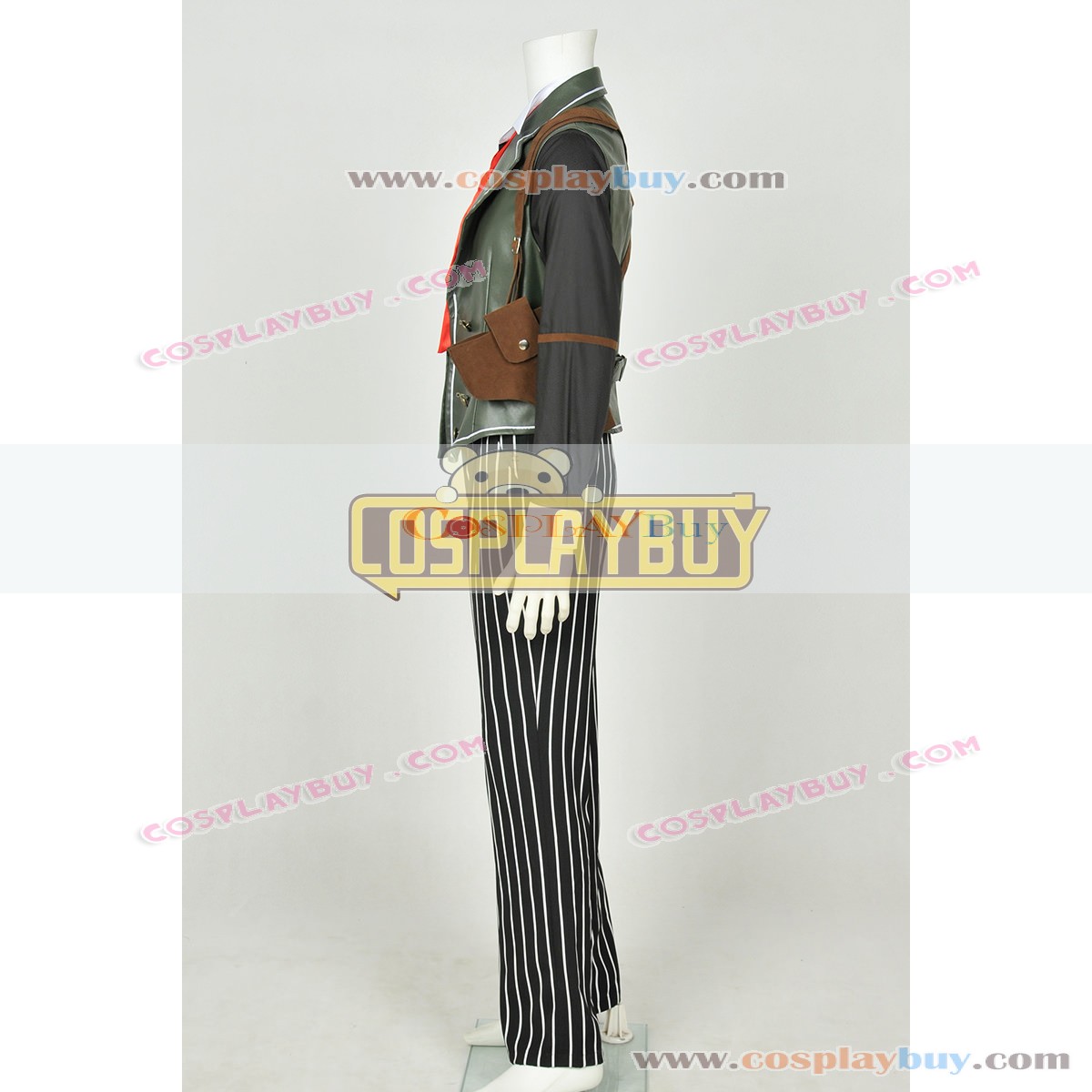 Bioshock Cosplay Infinite Booker Dewitt Costume Leather Version