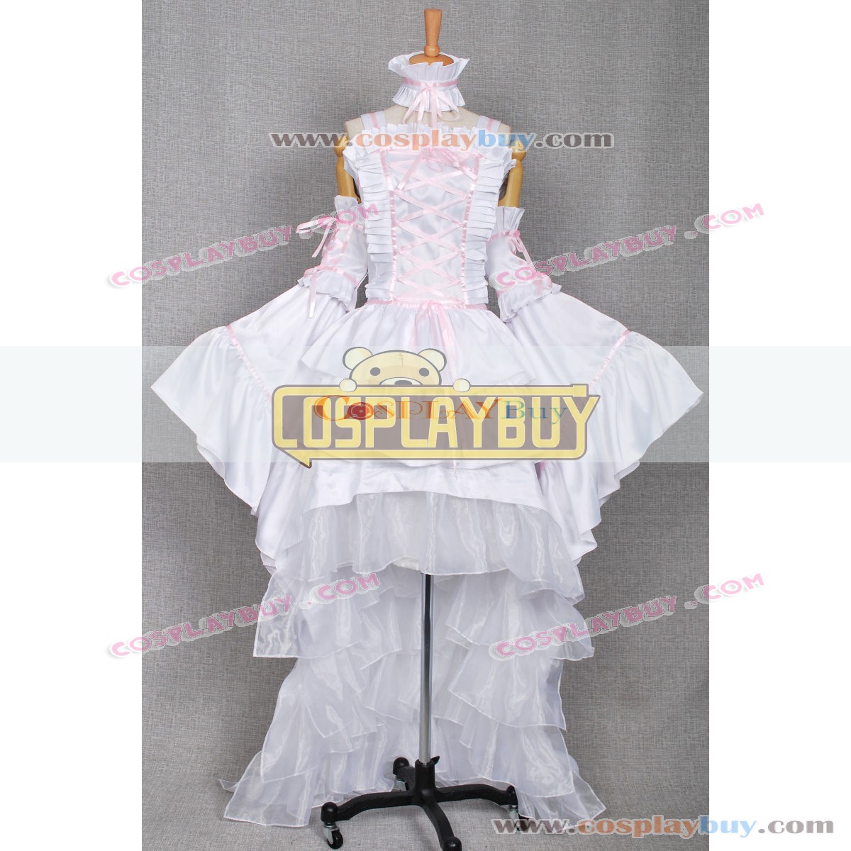 Get Wallpaper Chobits Clamp Chii Elda White Pink Dress Cosplay Costume For Android Free
