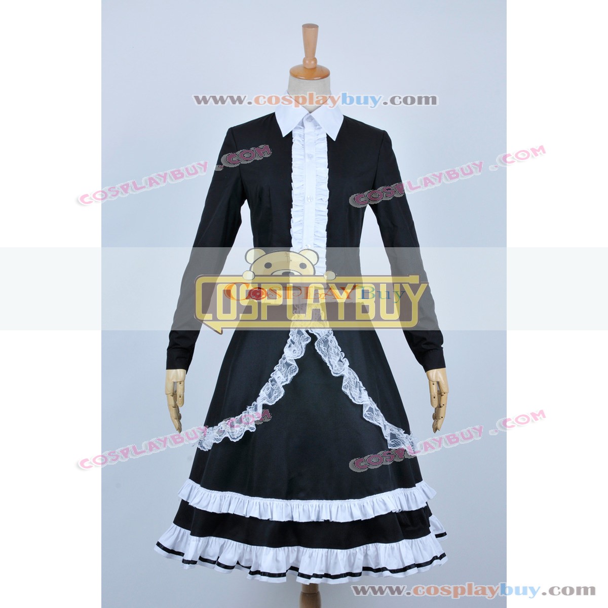 Danganronpa Dangan Ronpa Celestia Ludenberg Uniform Dress Cosplay Costume