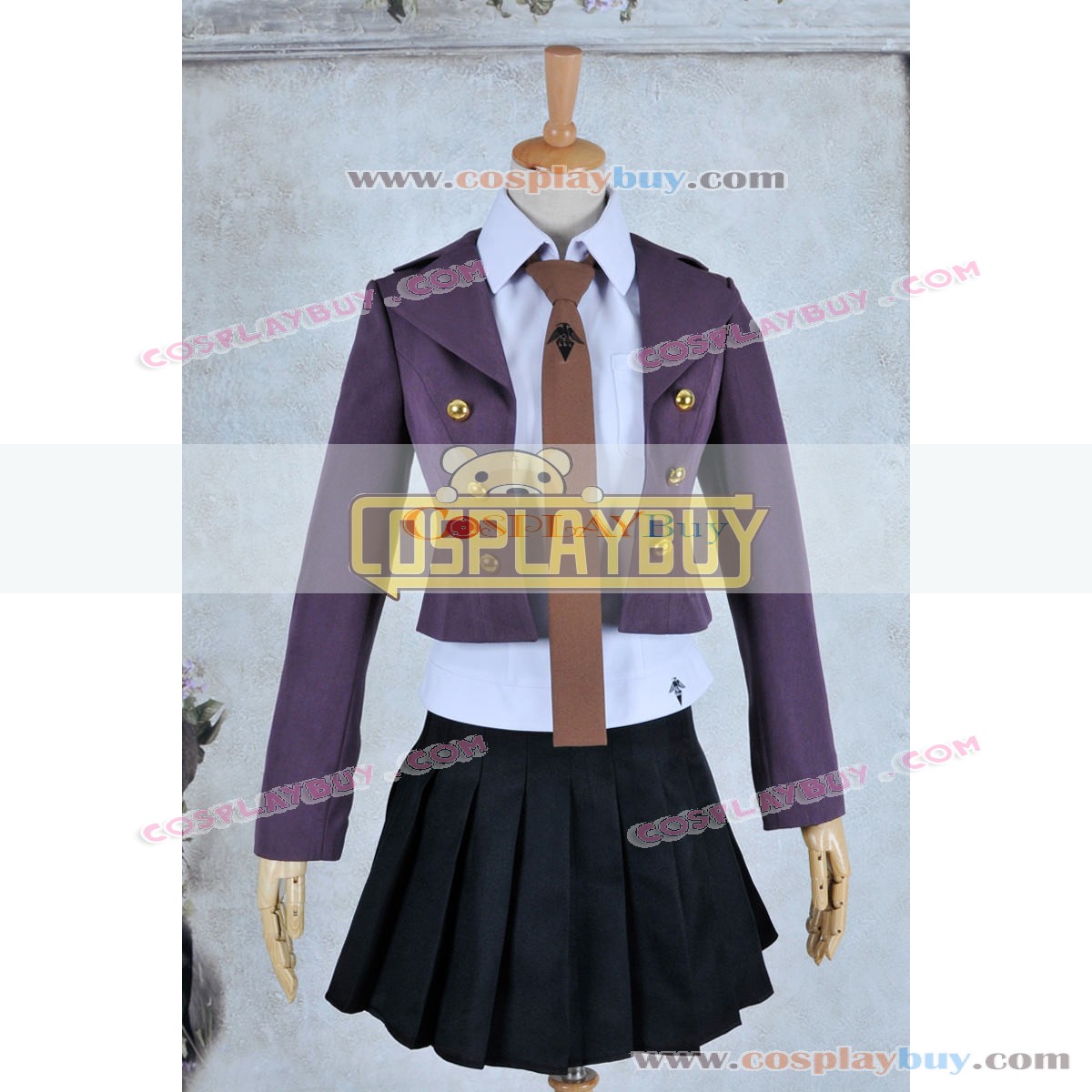 Danganronpa Cosplay Kyoko Kirigiri Uniform