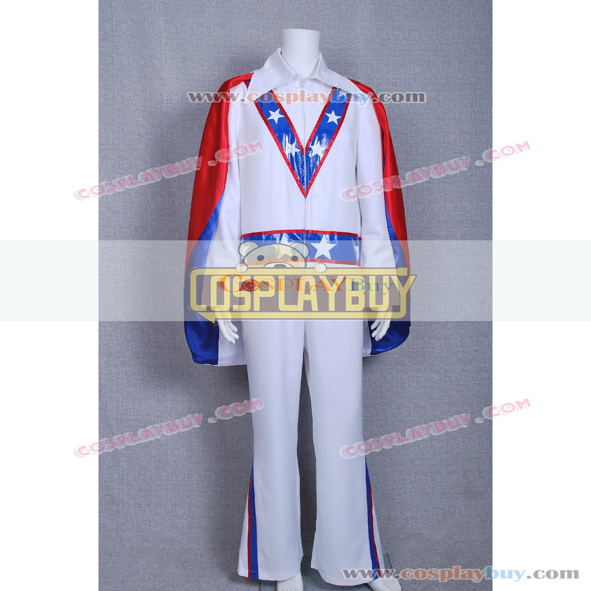 Daredevil Motorcycle Evel Knievel Blue Star Costume