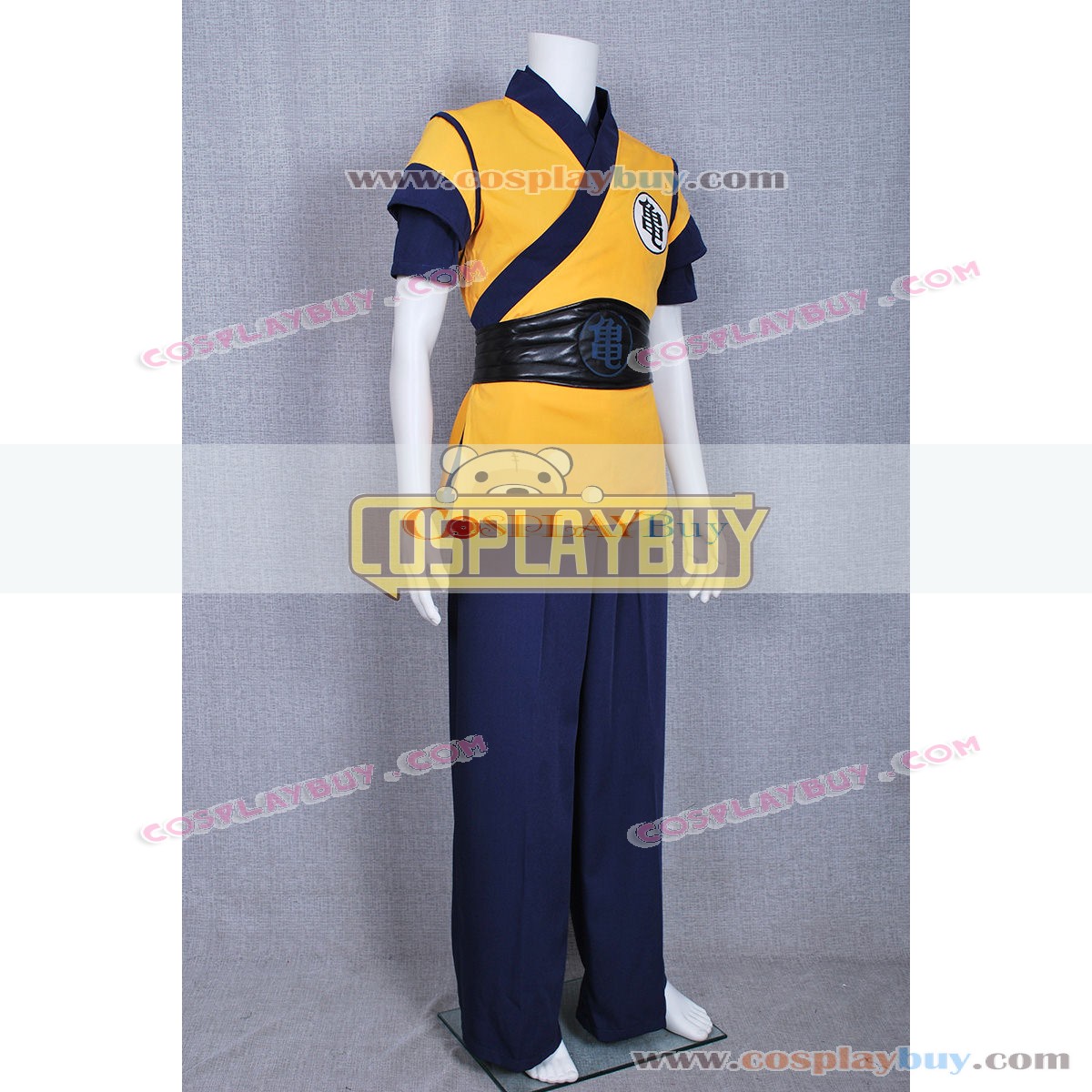 Dragon Ball Z Dbz Son Goku Cosplay Costume Yellow