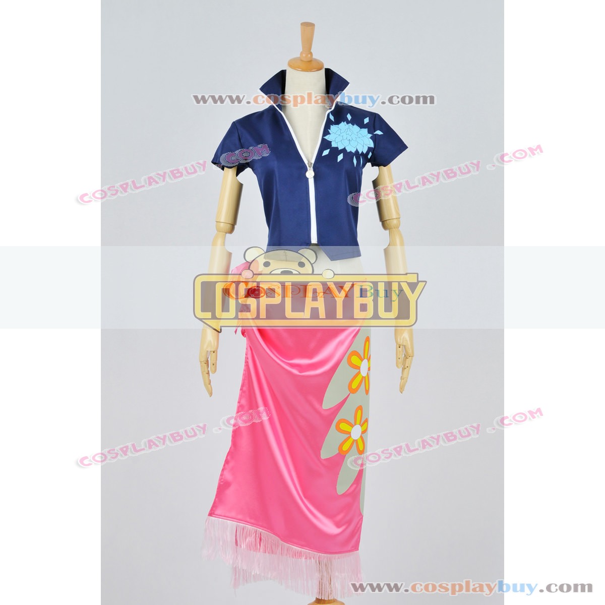 One Piece Cosplay Costume Nico Robin Two Years Later Skirt Suit