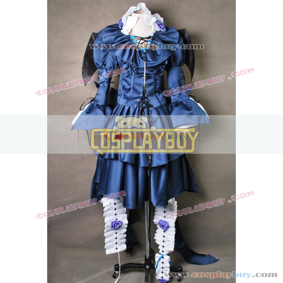 Get Wallpaper Pandora Hearts Alice Bloodstained Black Rabbit Dress Cosplay Costume For iPhone Free