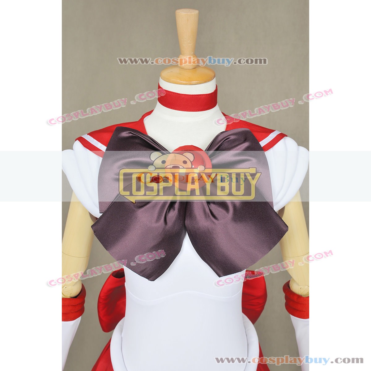Sailor Moon Cosplay Costume Sailor Mars Rei Hino Uniform Dress