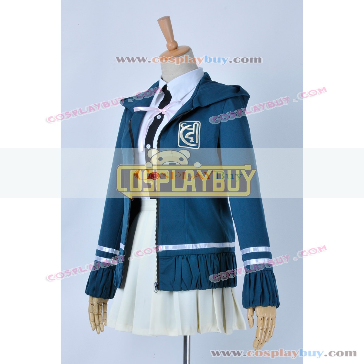 Super Danganronpa 2 Dangan Ronpa Chiaki Nanami Uniform Dress Cosplay Costume