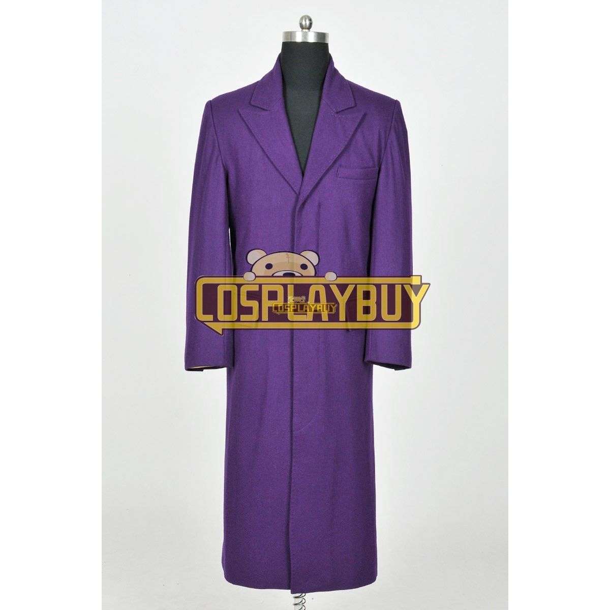 Purple joker trench coat sale