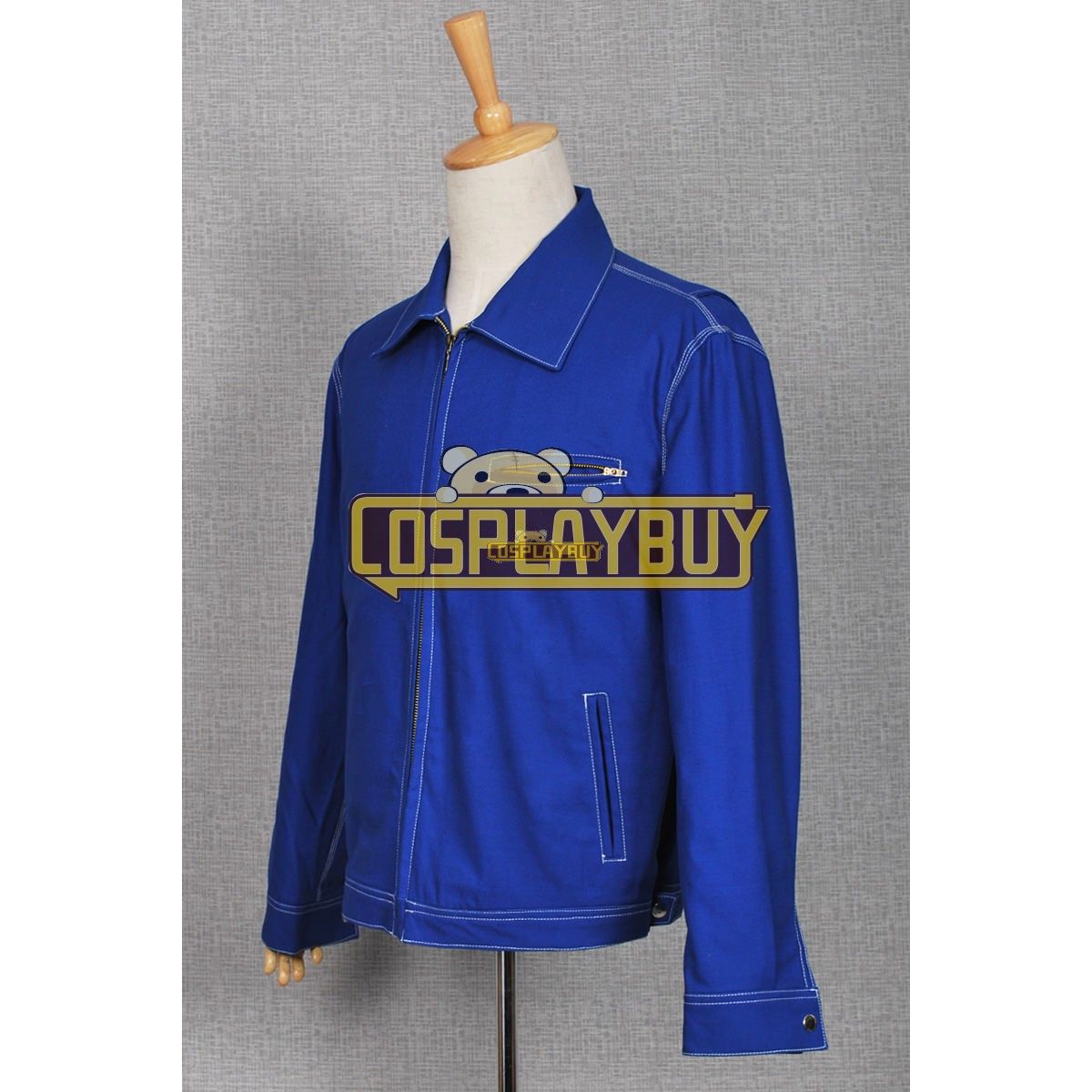 Smallville Clark Kent Blue Denim Jacket Coat Cosplay Costume