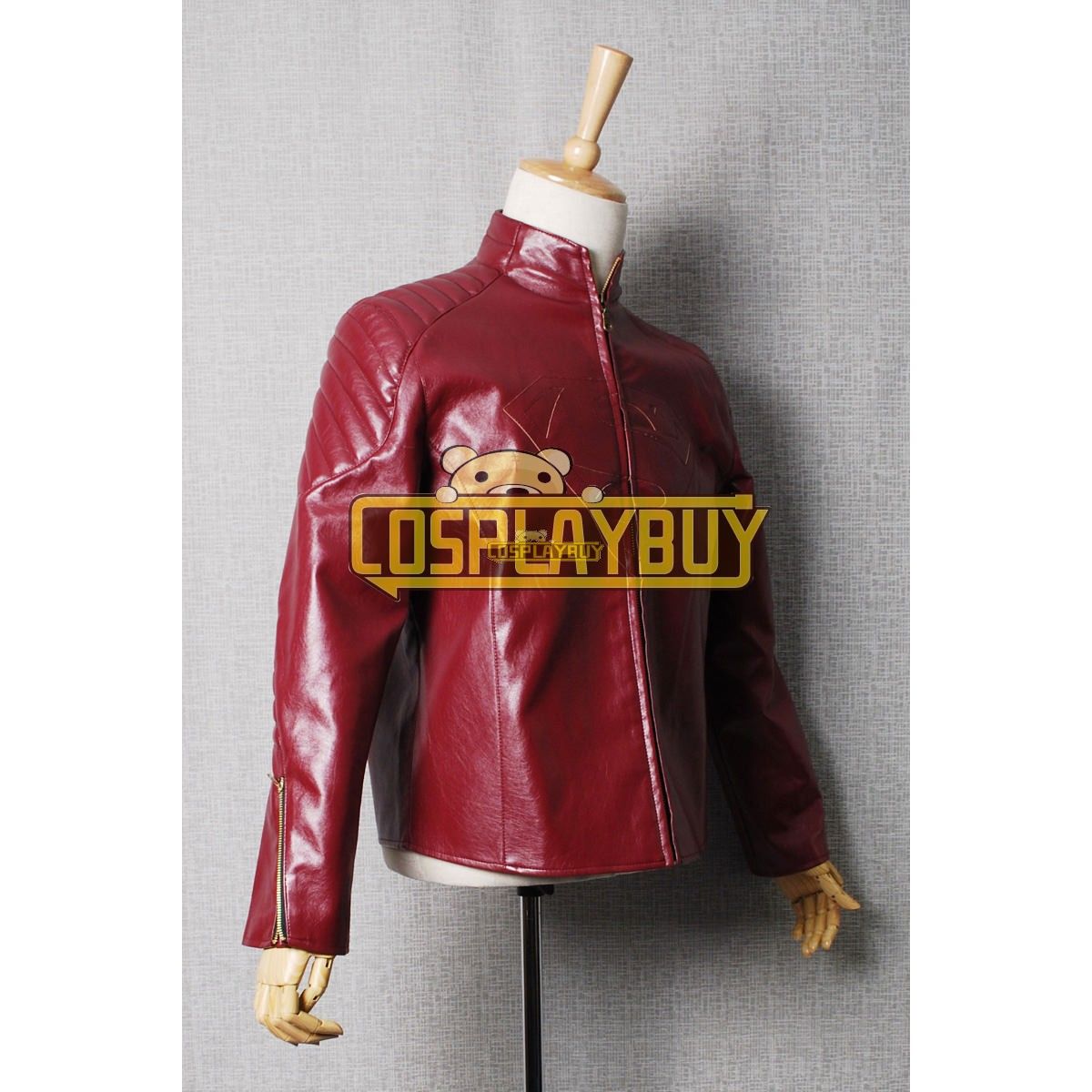 Red leather jacket hotsell costume