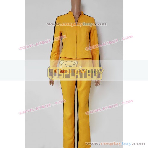 Kill Bill Costume Beatrix Kiddo Yellow Uniform