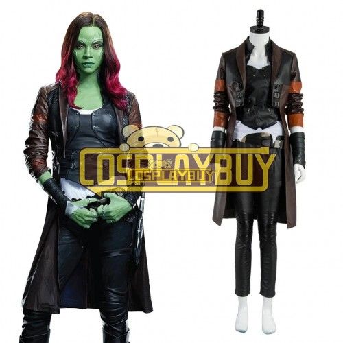 Cosplay Costume From Guardians of the Galaxy 2 Gamora 
