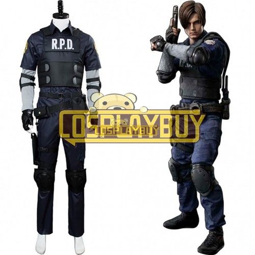 Cosplay Costume From Resident Evil 2 Remake Leon Scott Kennedy 