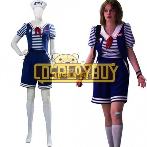 Scoops Ahoy Robin Cosplay Costume From Stranger Things 3 
