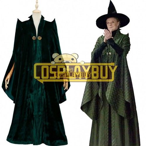 Cosplay Costume From Harry Potter Minerva McGonagall 