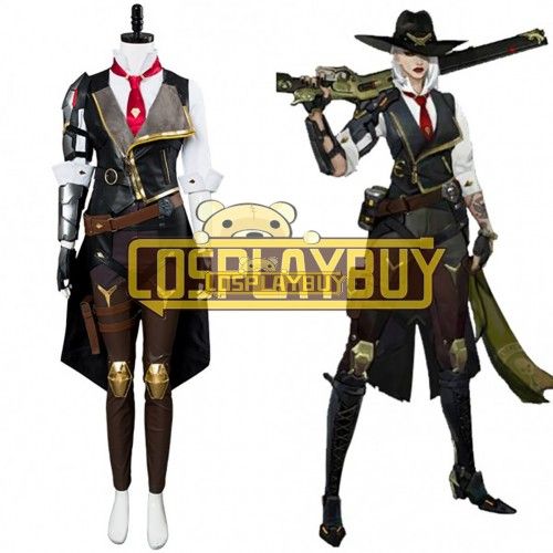 Ashe Elizabeth Caledonia Cosplay Costume From Overwatch 