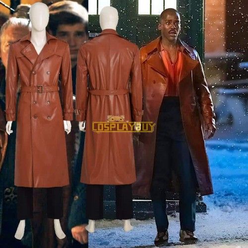 15th Doctor Cosplay Outfit Doctor Who 15th Doctor Leather Coat Costumes