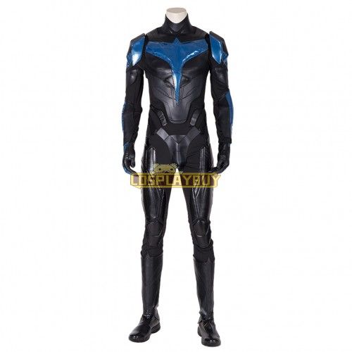 Titans Nightwing Cosplay Costume Combat Uniform