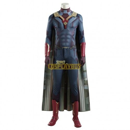 Avengers Vision Cosplay Costume 