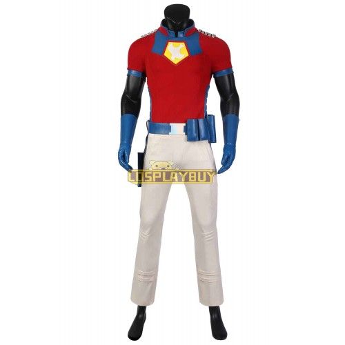 2021 Moive The Suicide Squad Christopher Smith Peacemaker Cosplay Costume
