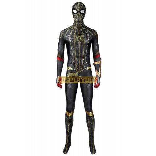 2021 Movie Spider-Man No Way Home Peter Parker Jump Cosplay Costume