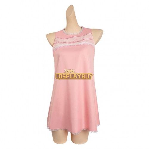 2023 Barbie Margot Robbie Barbie Sleepwear Dress Nightgown Cosplay Costume