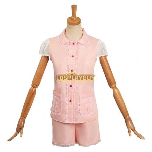 2023 Barbie Movie Margot Robbie Barbie Sleepwear Pajamas Cosplay Costume