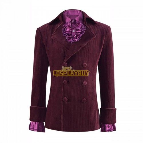 3rd Doctor Planet of the Daleks Jacket Third Doctor Who Jon Pertwee Coat & Purple Shirt
