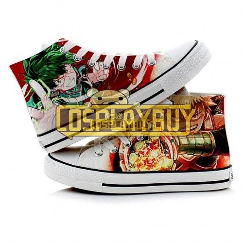 Midoriya Izuku/Bakugou Katsuki Cosplay Shoes From My Hero Academia 