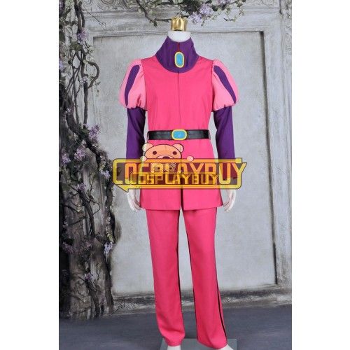 Adventure Time Cosplay Prince Gumball Uniform