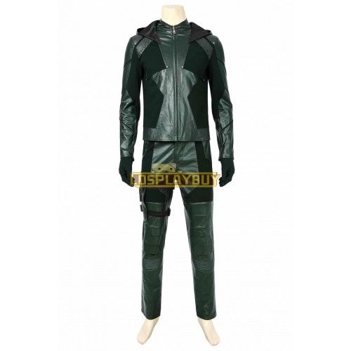 Arrow Season 8 Oliver Queen Cosplay Costume Version 2