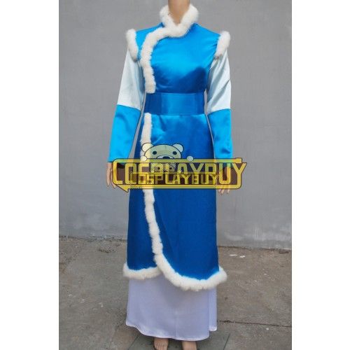 Avatar The Last Airbender Cosplay Katara Kimono