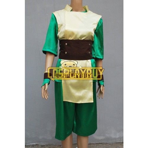 Avatar The Last Airbender Cosplay Toph Bei Fong Kimono