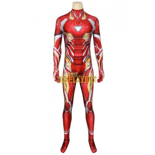 Avengers: Endgame Tony Stark Iron Man Jump Cosplay Costume