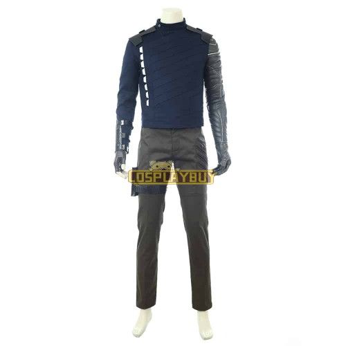 Avengers: Infinity War Bucky Barnes White Wolf Winter Soldier Captain America Cosplay Costume