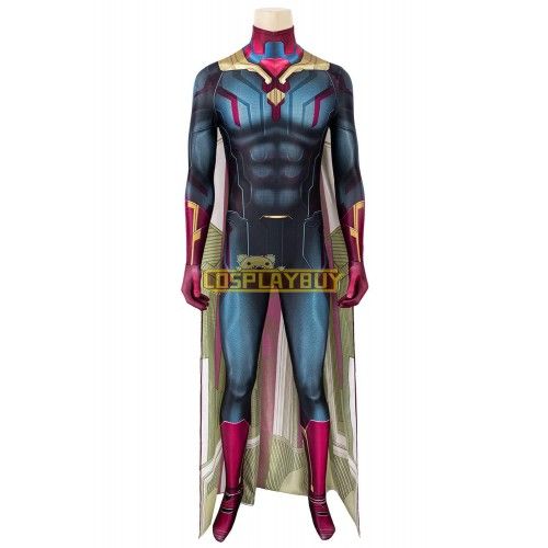 Avengers: Infinity War Vision Jump Cosplay Costume
