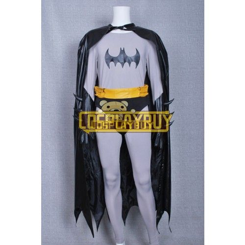 Batman Costume Bruce Wayne Grey Outfits