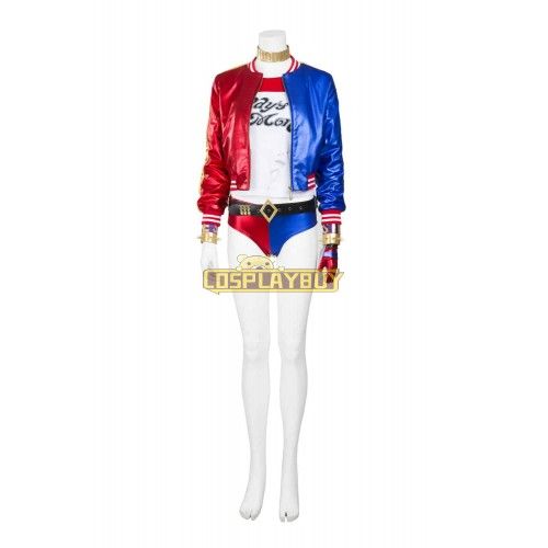 Batman Suicide Squad Harley Quinn Cosplay Costume