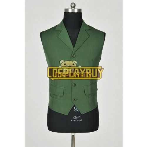 Batman The Joker Costume Green Vest