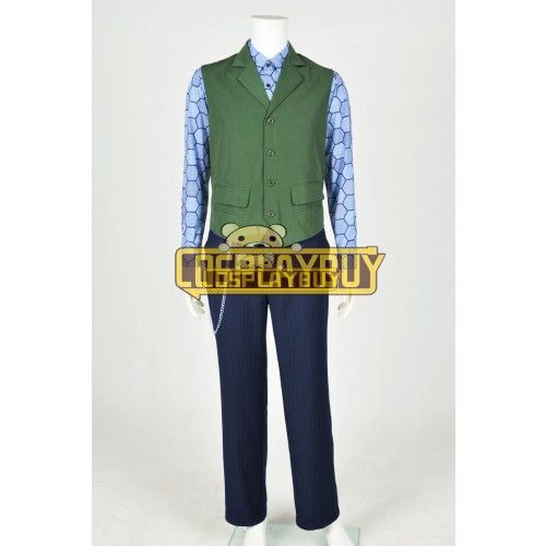 Batman The Joker Costume Vest Shirt Pants