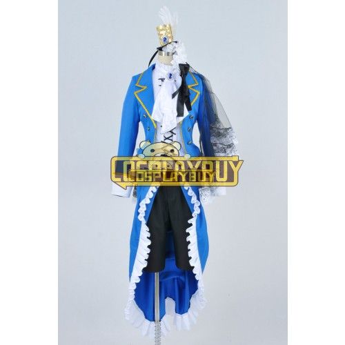 Black Butler Cosplay Ciel Phantomhive Blue Uniform