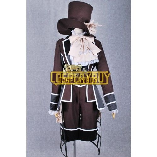 Black Butler Cosplay Ciel Phantomhive Brown Dandy Outfit