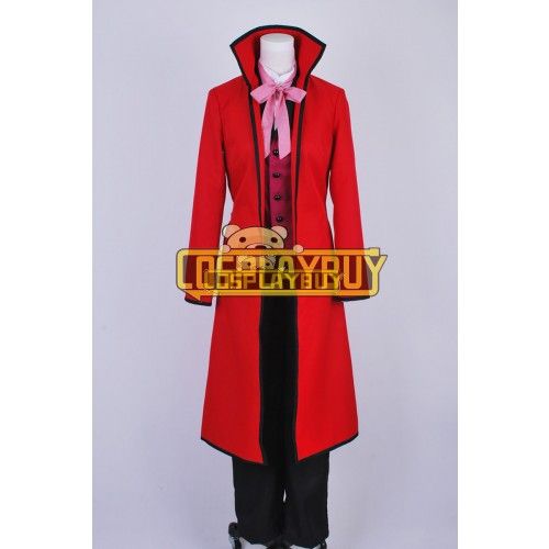 Black Butler Cosplay Grell Sutcliff Costume