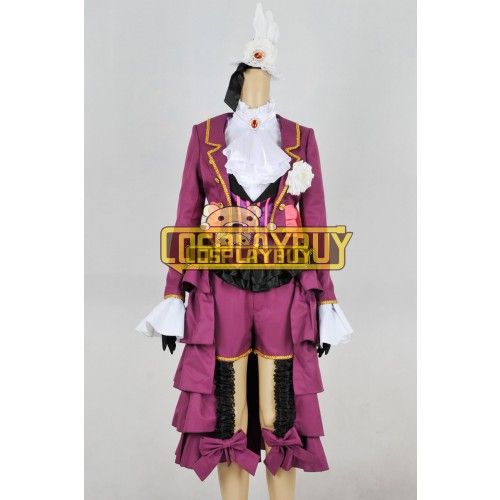 Black Butler Cosplay Alois Trancy Purple Uniform