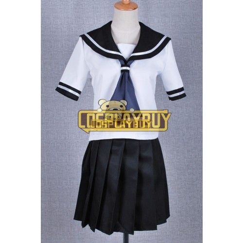 Black Rock Shooter Cosplay Mato Kuroi Uniform