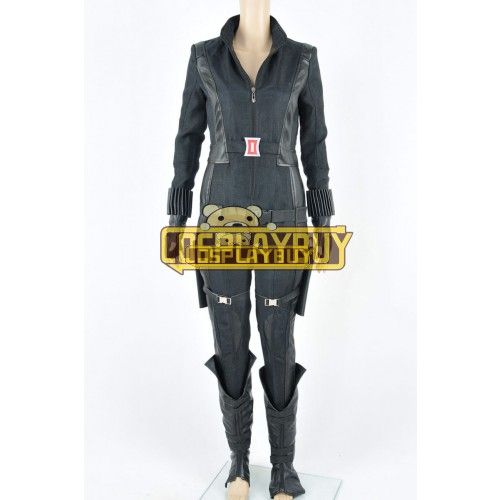 Captain America: The Winter Soldier Costume Natasha Romanoff Jumpsuit